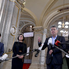 Regierung zu Besuch in Wiener Staatsoper