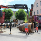 DOKU B Oberlochauerbach Hochwasserschutz BF SCHULZENTRUM Spundung Juli 2020 _9_.JPG