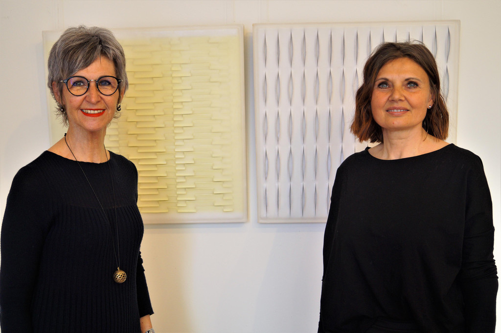 Seit fast 25 Jahren ein Team sind Gabriele Ulmer und Yvette Heller.JPG