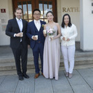 Hochzeit von Fang Xin und Chung-Li Tang