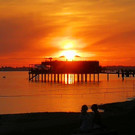 Traumhafte Sonnenuntergänge in Lochau