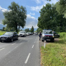 Auto landete im Graben