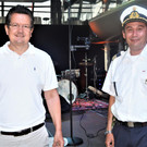 Gesch__ftsf__hrer Alexandro Rupp und Kapit__n Roger Bauer.JPG