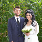 Yesim Veziroglu und Selcuk Kazar feierten standesamtliche Hochzeit.