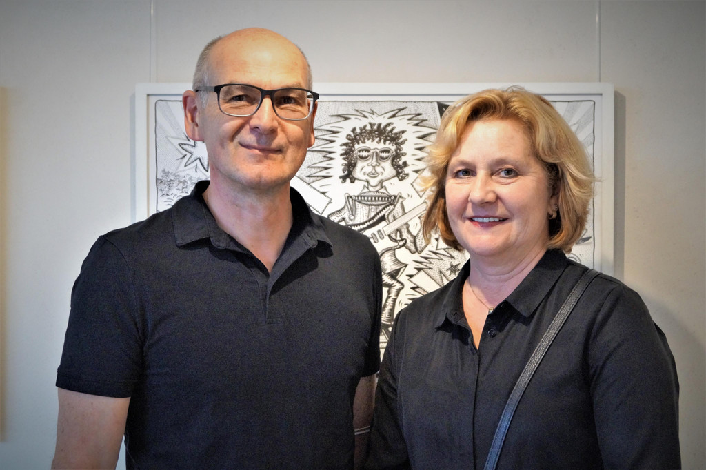 Wolfgang und Doris Fetz_Schwanenb__ckerei_ waren begeistert von der Ausstellung.JPG