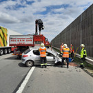 Bilder des Unfall-Fahrzeugs