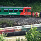 Garnitur der Murtalbahn entgleist