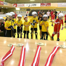 Kleiner Rollhockey-Nachwuchs ganz groß