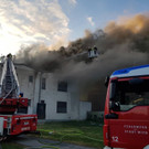 Brand im Wiener Prater