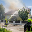 Hausbrand in Guntramsdorf