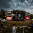 Unwetter beim Szene-Openair
