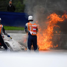 Flammen bei MotoGP in Spielberg