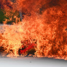 Flammeninferno beim MotoGP in Spielberg