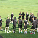 Erstes Training Roman Ellensohn