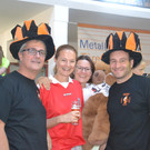 Faschingsstimmung mitten im Sommer