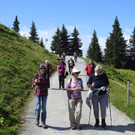 Nüziger Senioren beim Landeswandertag 2021 am Hochjoch