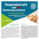 Reparaturcafé und Kleidertauschbörse