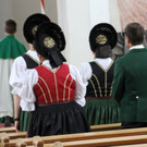 Trachten- und Schuhplattlergruppe Hörbranz bei der Trachtenmesse