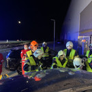 Feuerwehreinsatz nach schwerem Unfall
