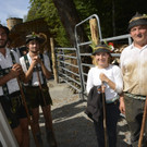 Alpabtrieb an der Enz