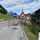 Baustelle Doren -Mittelinsel-2021