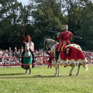 Leserreporter: Spektakuläre Stunts beim Ritterturnier in Laxenburg