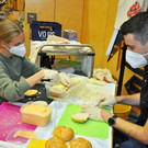 Blutspendeaktion im Turnsaal des BGD