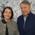 Galerist Herbert Alber mit Elke.JPG