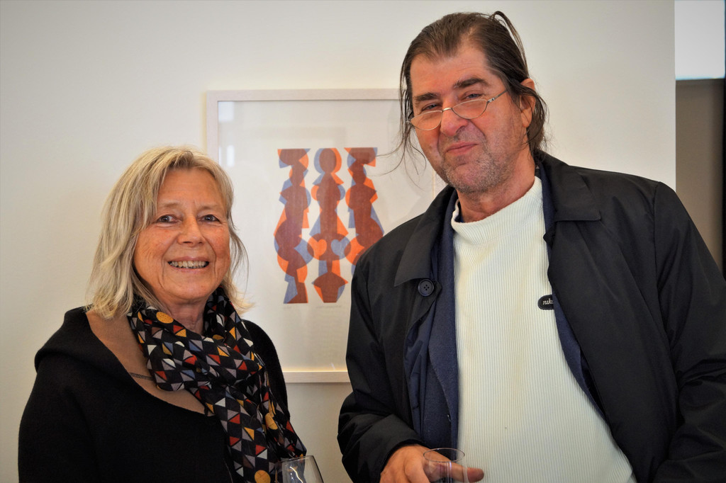 Grafikerin Brigitte Simon mit K__nstler Harald Gfader.JPG