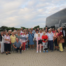 Geselliges Beisammensein bei Wein und Kultur