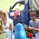 Alpabtrieb Rene & Silvia Köbele 2004