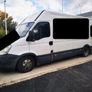 Wiener Polizei stoppt überladenen Kleintransporter