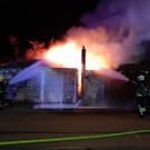 Brand bei Recycling-Firma in Laxenburg