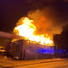 Brand bei Gebrauchtwagenhändler in der Eichenstraße in Wien-Meidling: Einsatz