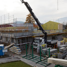 Baufortschritt Pfarrsaal (2021)