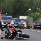 Motorradunfall in Lustenau 