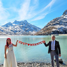 Hochzeitsstimmung vor dem Standesamt und auf der Silvretta.
