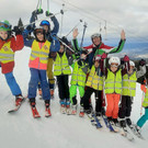 Kleine Skihelden am Bödele