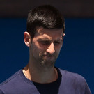 Novak Djokovic beim Training für die Australien Open in Melbourne