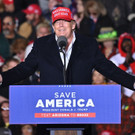 Trump bei einem Wahlkampf-Auftritt in Arizona im Jänner 2022
