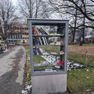 Offene Bücherschränke wurden aufgestellt
