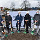Spatenstich beim neuen KinderHaus Bäumle in Lochau