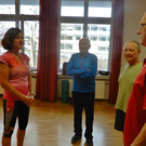 Immer in Bewegung bleiben 