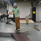 Alles rollt in der neuen Skaterhalle