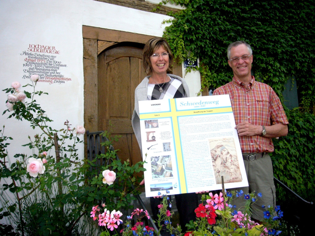 Geschichte SCHWEDENKRIEG 1647 THEMENWANDERWEG Mesmer und Kronreif im Jahr 2007 Februar 2022.jpg