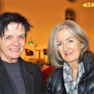 Ruth Reitmar und Ulrike Gorbach freuten sich auf die Lesung.JPG