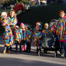 Rosenmontag in den Hörbranzer Kindergärten und der Volkschule