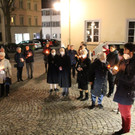 Friedensmahnwache am Domplatz