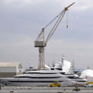 Die Yacht "Amore Vero" von Oligarch Igor Sechin