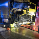 Lkw-Unfall auf der S1